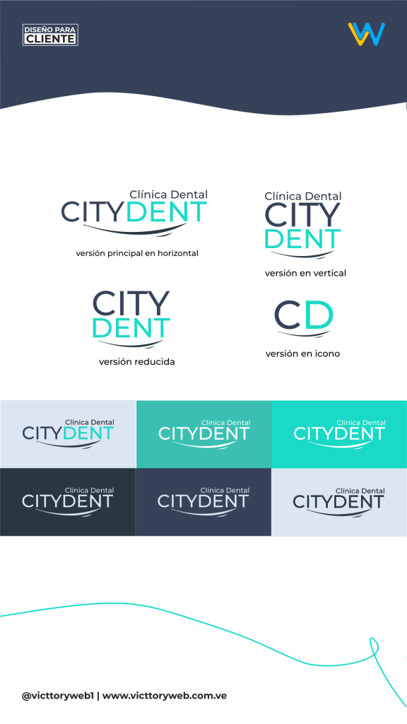 diseño identidad citydent