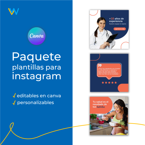 diseño portada paquete salud médicos y clínicas